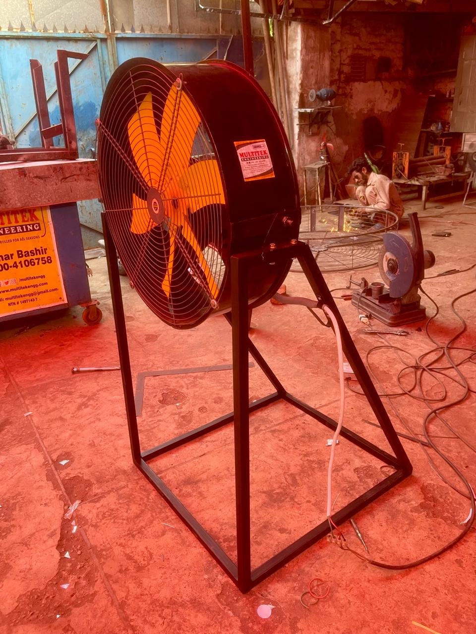 Industrial ventilation fan for factory air circulation Pakistan